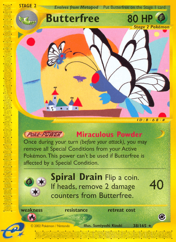 Butterfree — Expedition Base Set 38/165