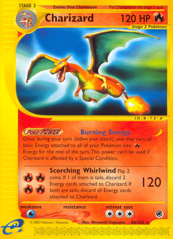 Charizard — Expedition Base Set 40/165