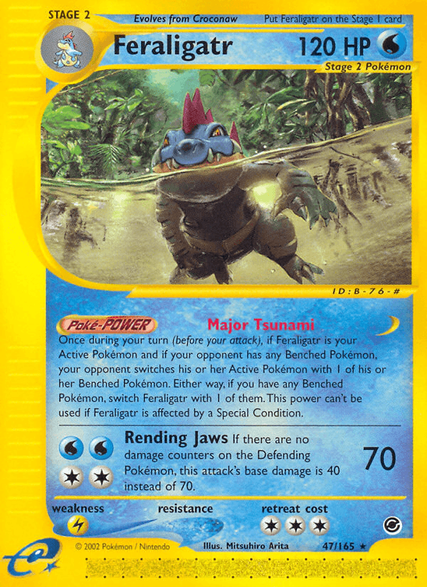 Feraligatr — Expedition Base Set 47/165