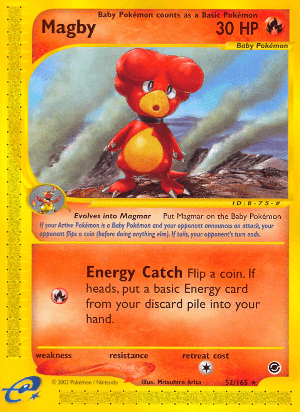 Magby artwork — Expedition Base Set 52/165