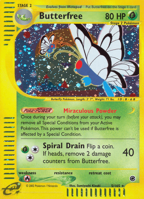 Butterfree — Expedition Base Set 5/165