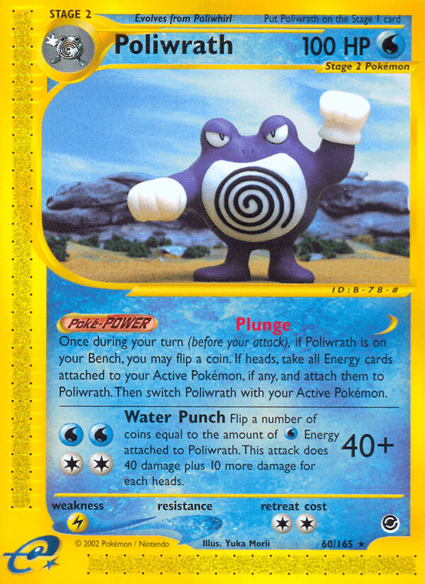Poliwrath — Expedition Base Set 60/165