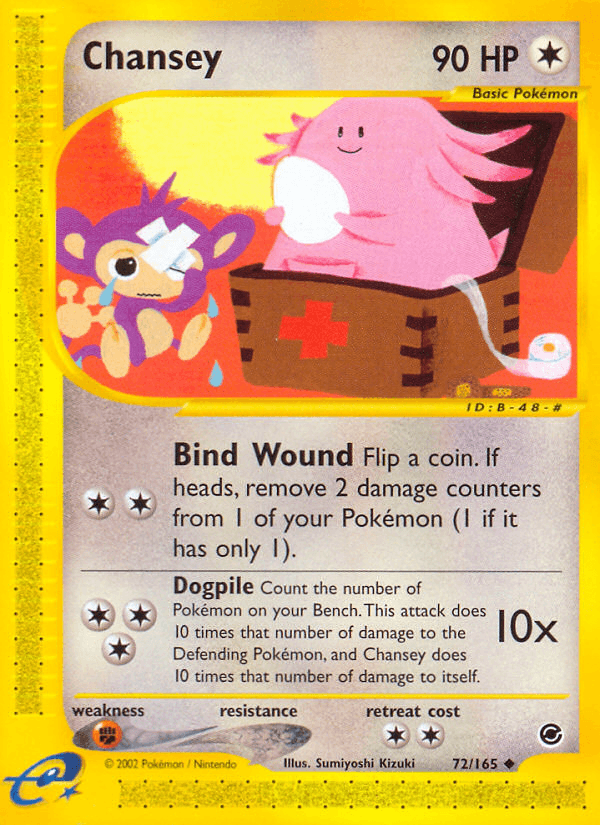 Chansey — Expedition Base Set 72/165