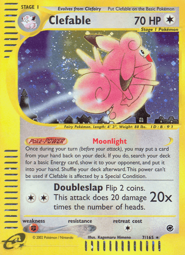 Clefable — Expedition Base Set 7/165