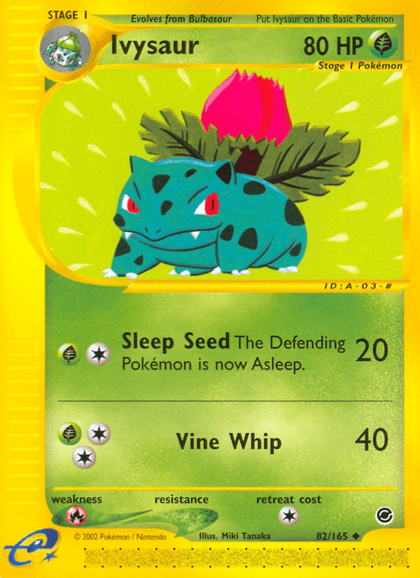 Ivysaur artwork — Expedition Base Set 82/165