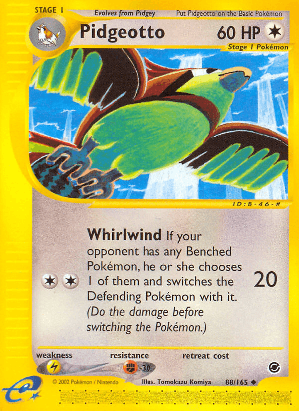 Pidgeotto — Expedition Base Set 88/165