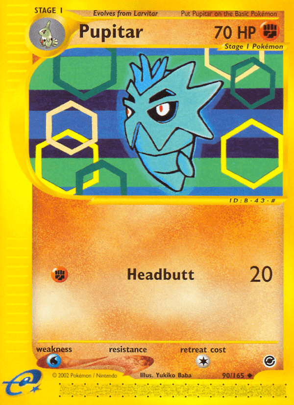 Pupitar artwork — Expedition Base Set 90/165