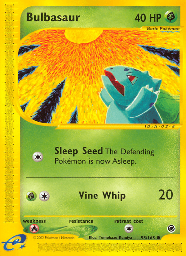 Bulbasaur — Expedition Base Set 95/165