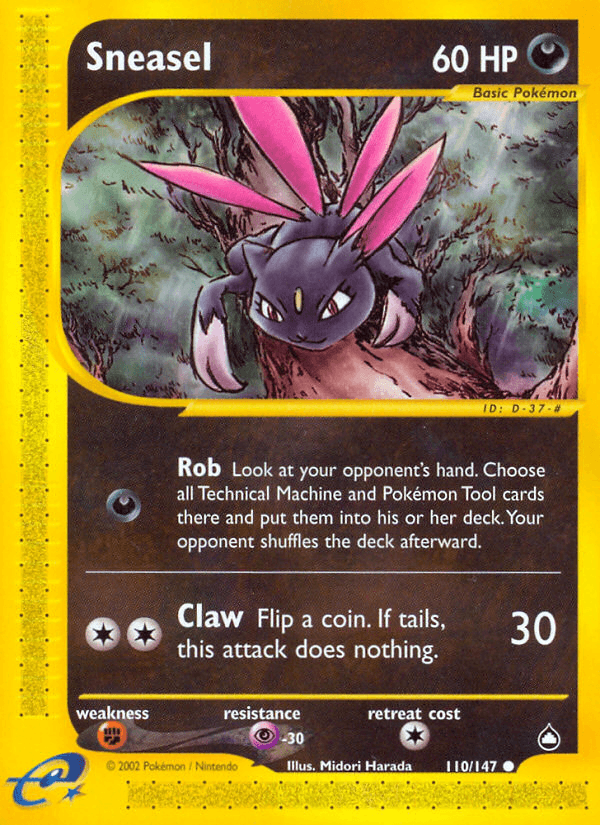 Sneasel — Aquapolis 110/182