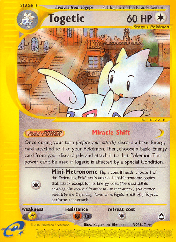 Togetic — Aquapolis 39/182