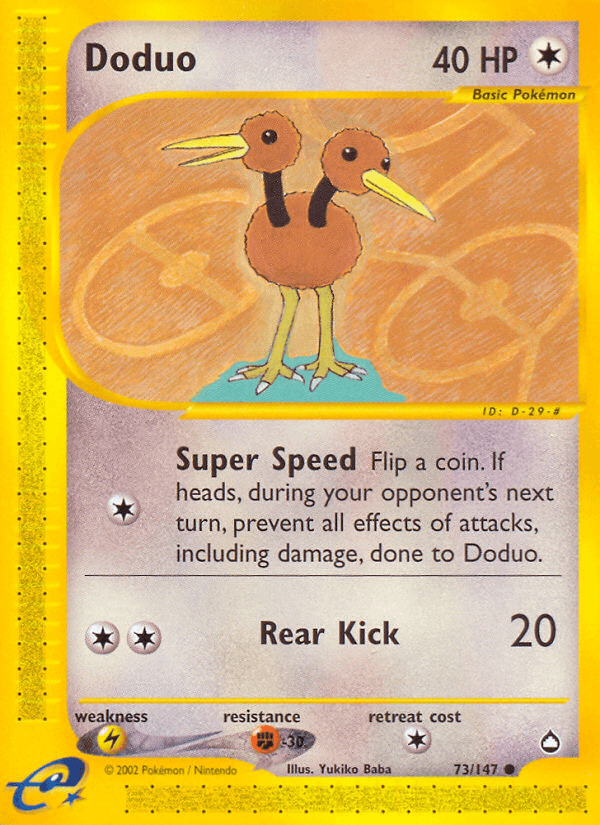 Doduo — Aquapolis 73/182