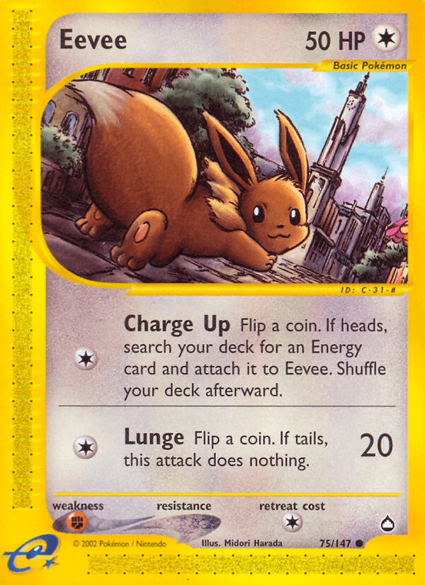 Eevee — Aquapolis 75/182