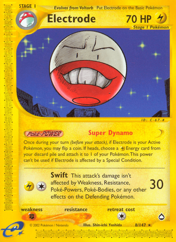 Electrode artwork — Aquapolis 8/182