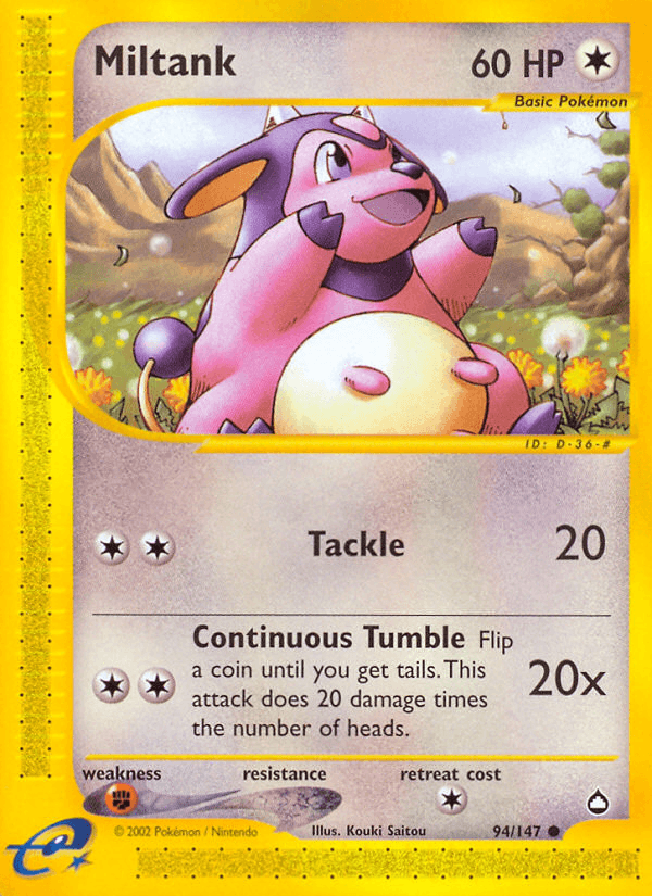 Miltank — Aquapolis 94/182