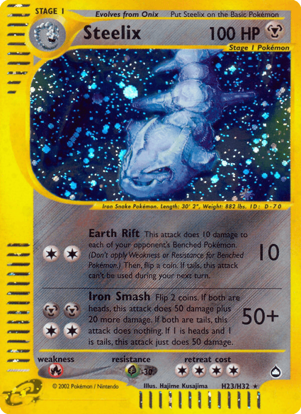 Steelix — Aquapolis H23/182