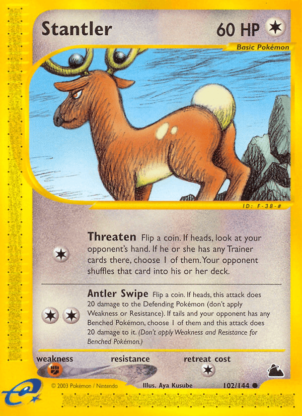 Stantler — Skyridge 102/182
