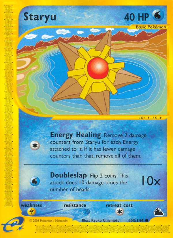 Staryu — Skyridge 103/182