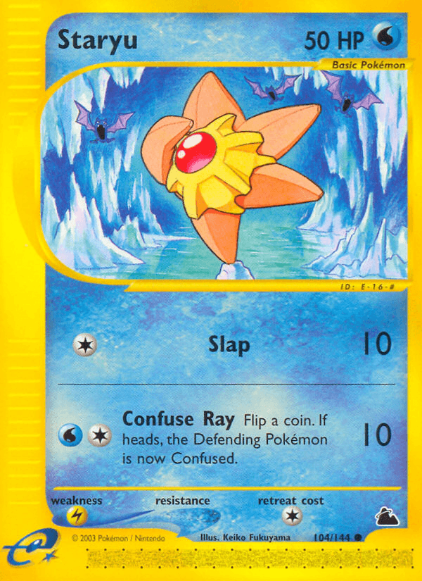 Staryu — Skyridge 104/182
