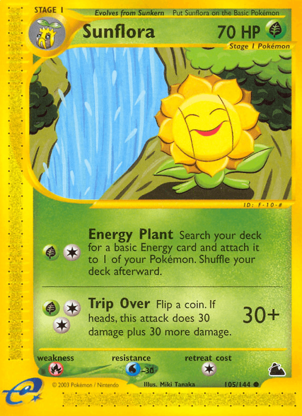 Sunflora artwork — Skyridge 105/182