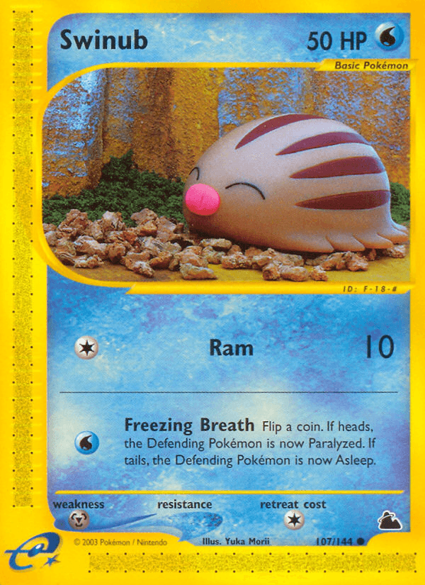 Swinub — Skyridge 107/182