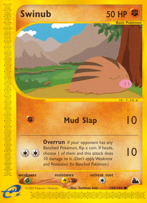 Swinub — Skyridge 108/182