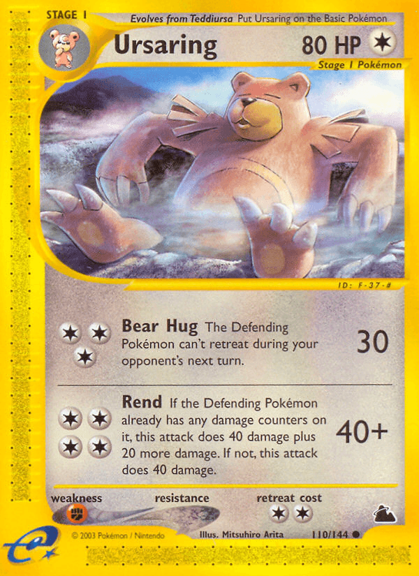 Ursaring — Skyridge 110/182