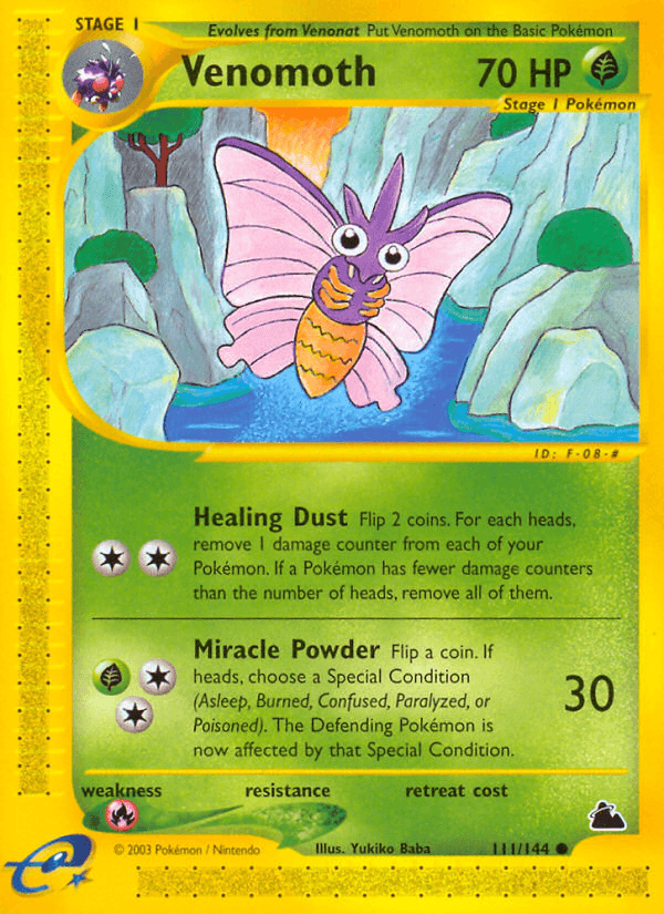 Venomoth — Skyridge 111/182