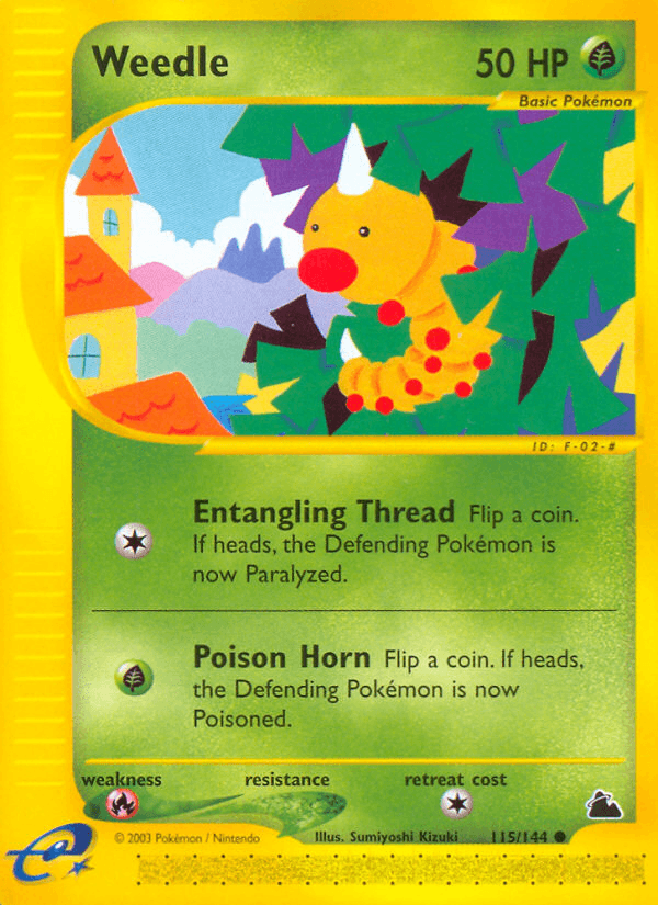 Weedle — Skyridge 115/182