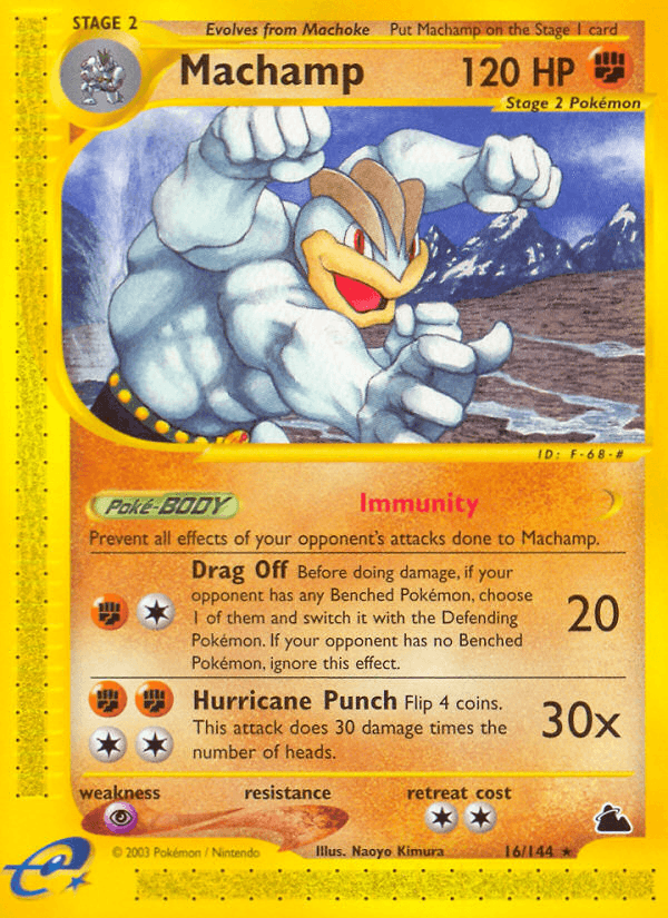 Machamp artwork — Skyridge 16/182