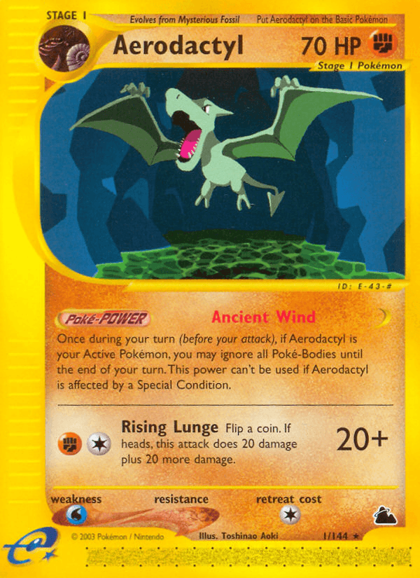 Aerodactyl — Skyridge 1/182