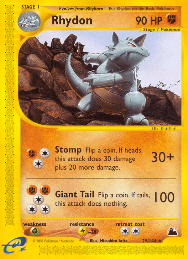 Rhydon artwork — Skyridge 29/182