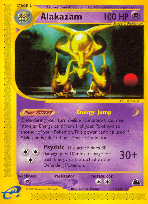 Alakazam — Skyridge 2/182