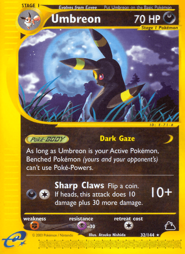 Umbreon — Skyridge 32/182