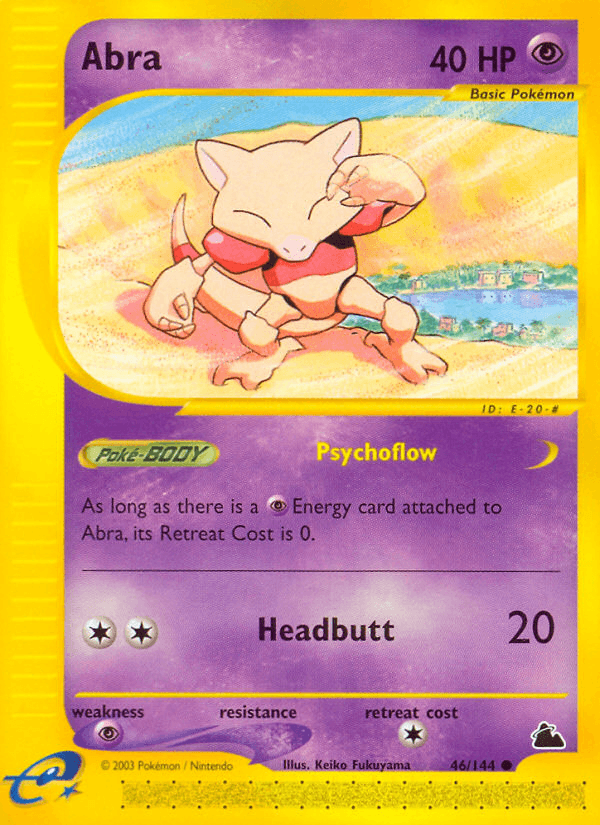 Abra artwork — Skyridge 46/182