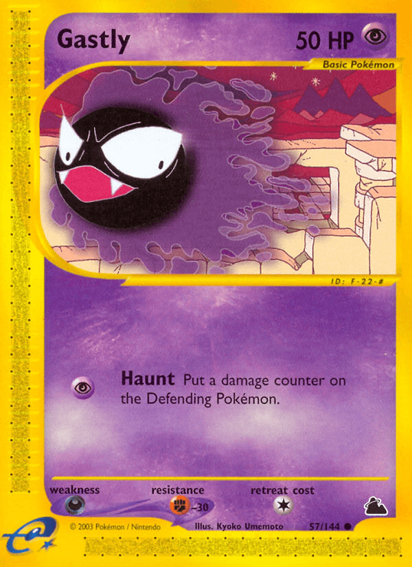 Gastly — Skyridge 57/182