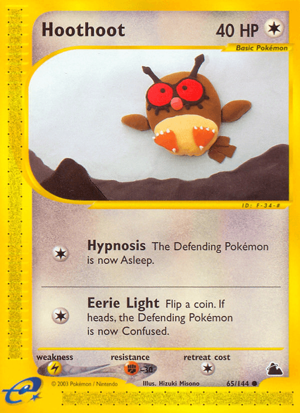 Hoothoot — Skyridge 65/182