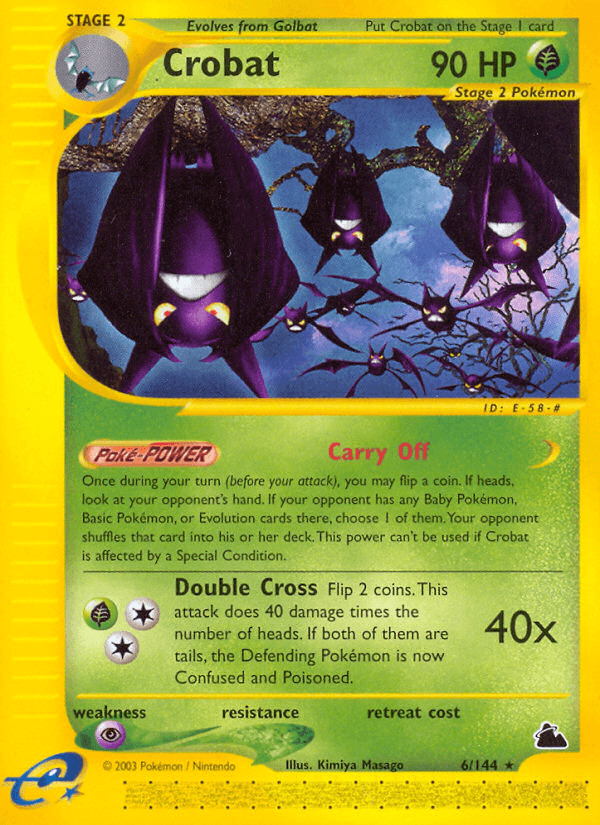 Crobat — Skyridge 6/182