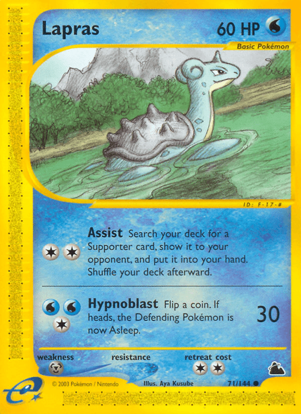 Lapras — Skyridge 71/182