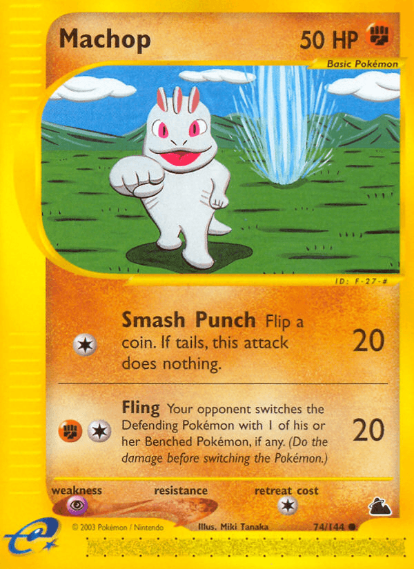 Machop — Skyridge 74/182
