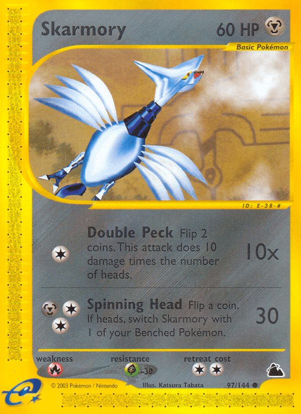 Skarmory artwork — Skyridge 97/182