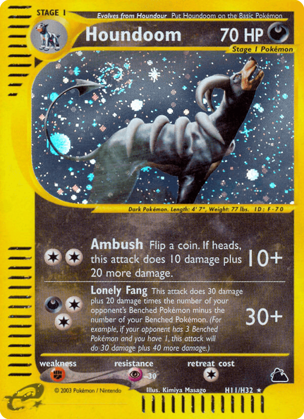 Houndoom — Skyridge H11/182