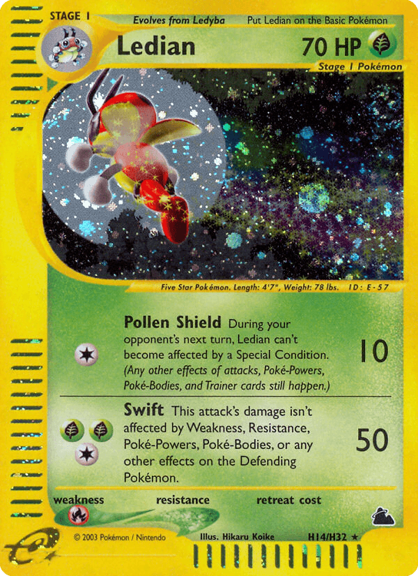 Ledian artwork — Skyridge H14/182