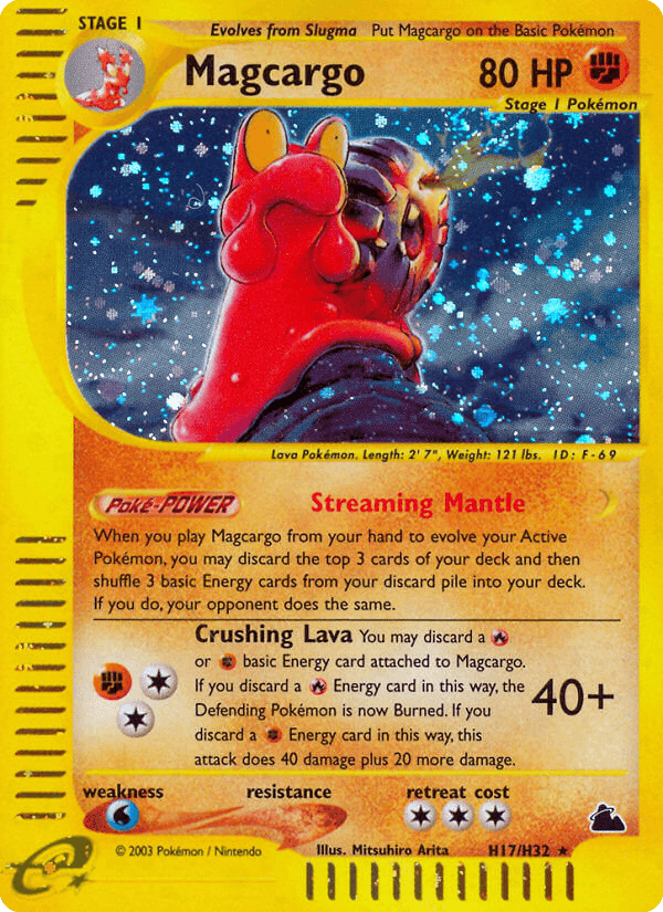 Magcargo — Skyridge H17/182