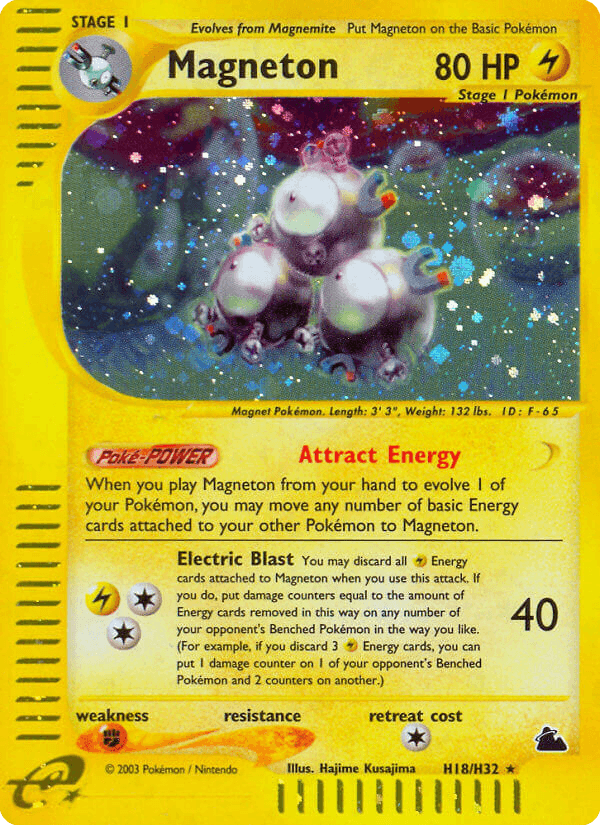 Magneton artwork — Skyridge H18/182