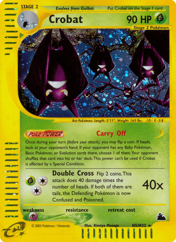 Crobat — Skyridge H5/182