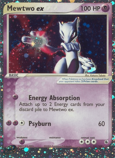 Mewtwo ex — EX Ruby & Sapphire 101/109