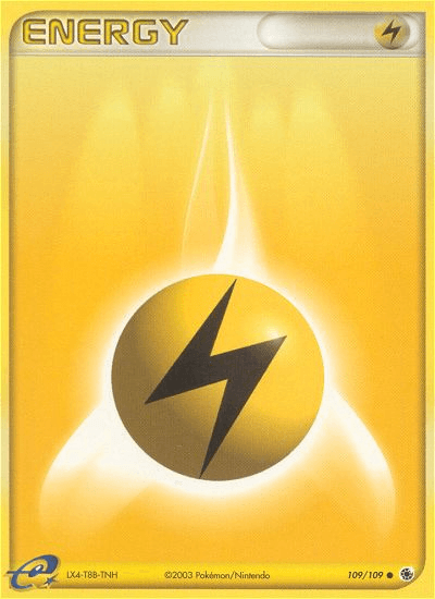 Lightning Energy — EX Ruby & Sapphire 109/109