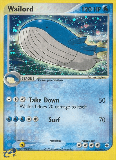 Wailord — EX Ruby & Sapphire 14/109