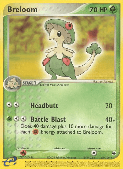 Breloom — EX Ruby & Sapphire 16/109