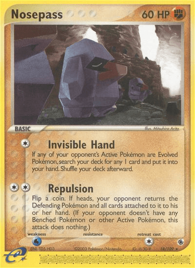Nosepass — EX Ruby & Sapphire 18/109